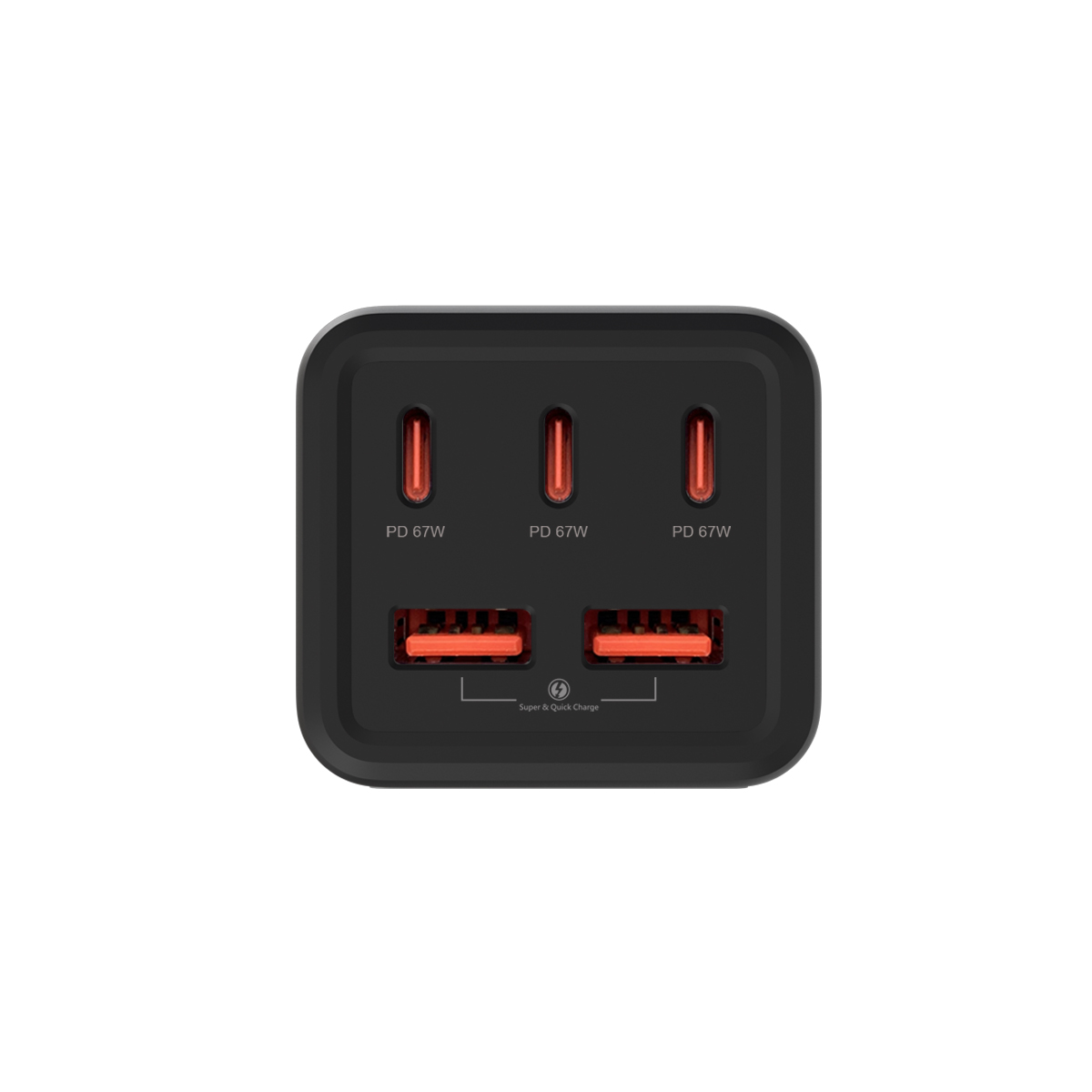 i-AC75W 桌面電源插座連75W GaN充電器 image number 1