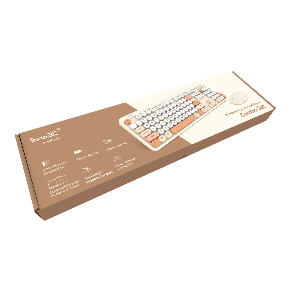 inno3C i-KB8 Wireless Keyboard and Mouse Combo Set, , large image number 2