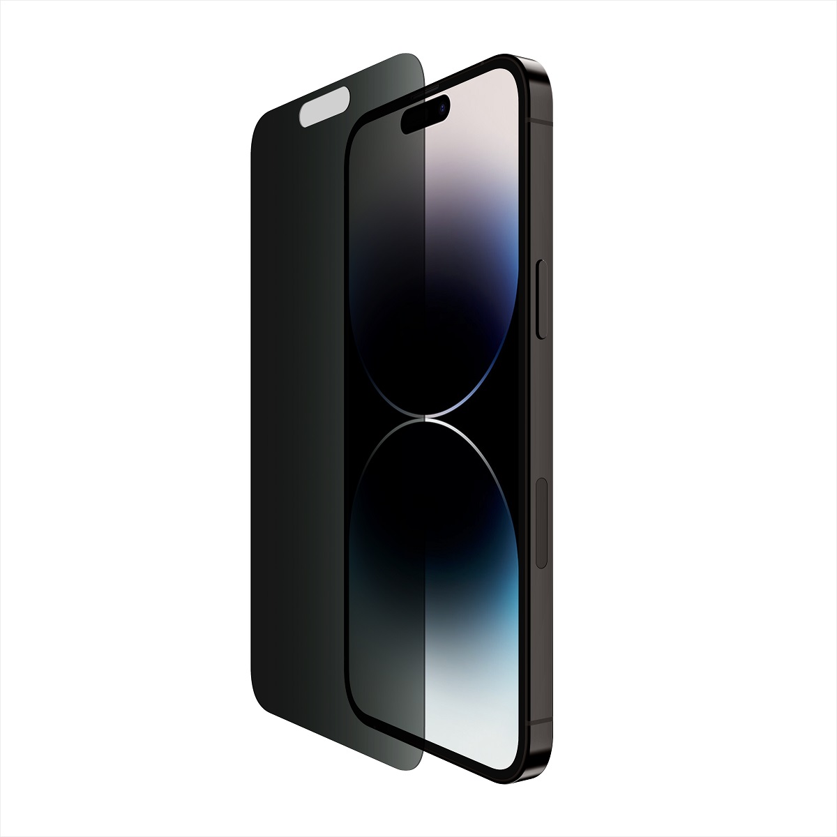 Belkin - iPhone 15 / 15 Pro series ScreenForce™ TemperedGlass Privacy Treated Screen Protector