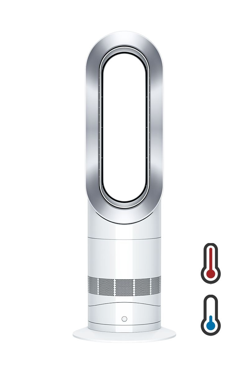 Dyson Hot + Cool Fan Heater Am09 Silver
