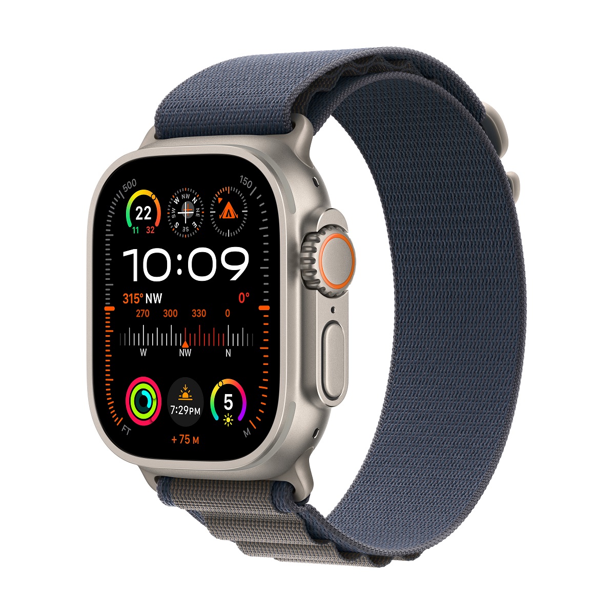 Apple Watch Ultra 2 GPS + 流動網絡, 49mm鈦金屬錶殼配登峰手環 image number 0
