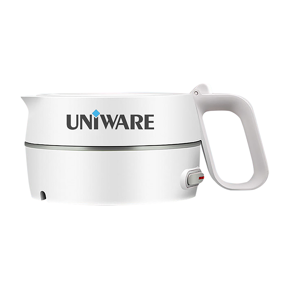 UNIWARE FOLDABLE TRAVEL ELECTRIC KETTLE (WHITE), , large image number 1