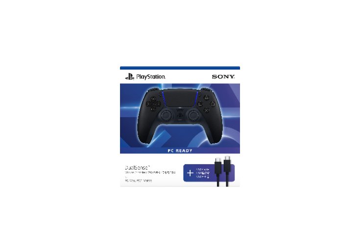 DualSense&reg; Wireless Controller &ndash; (Midnight Black) + PC Cable (ASIA-00500), , large image number 1