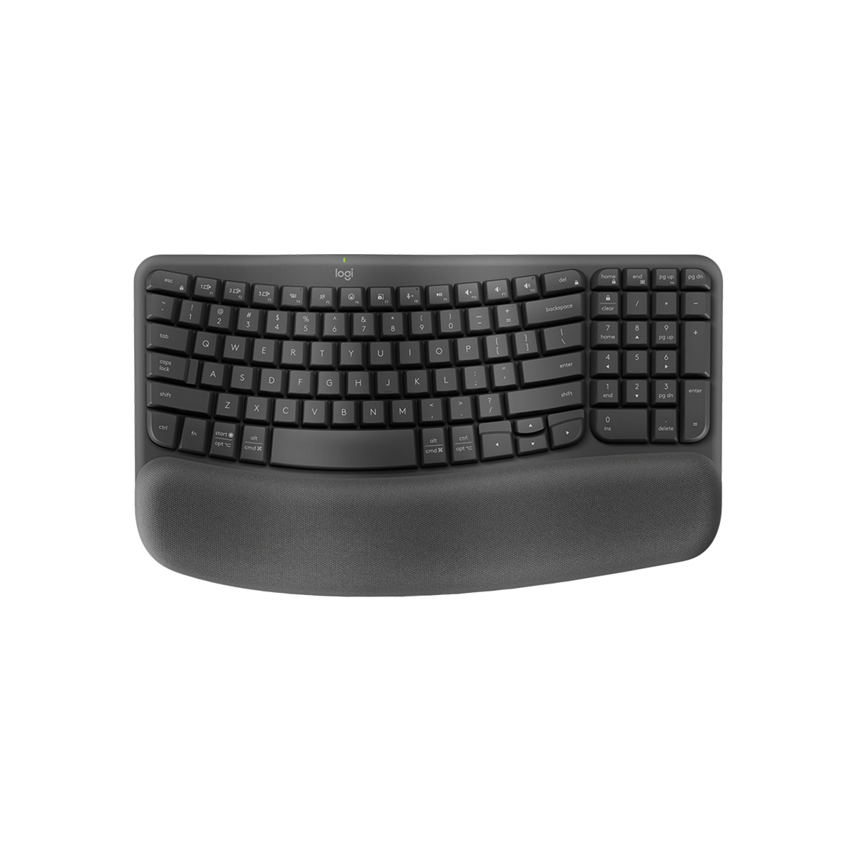 Logitech - Wave Keys 人體工學鍵盤