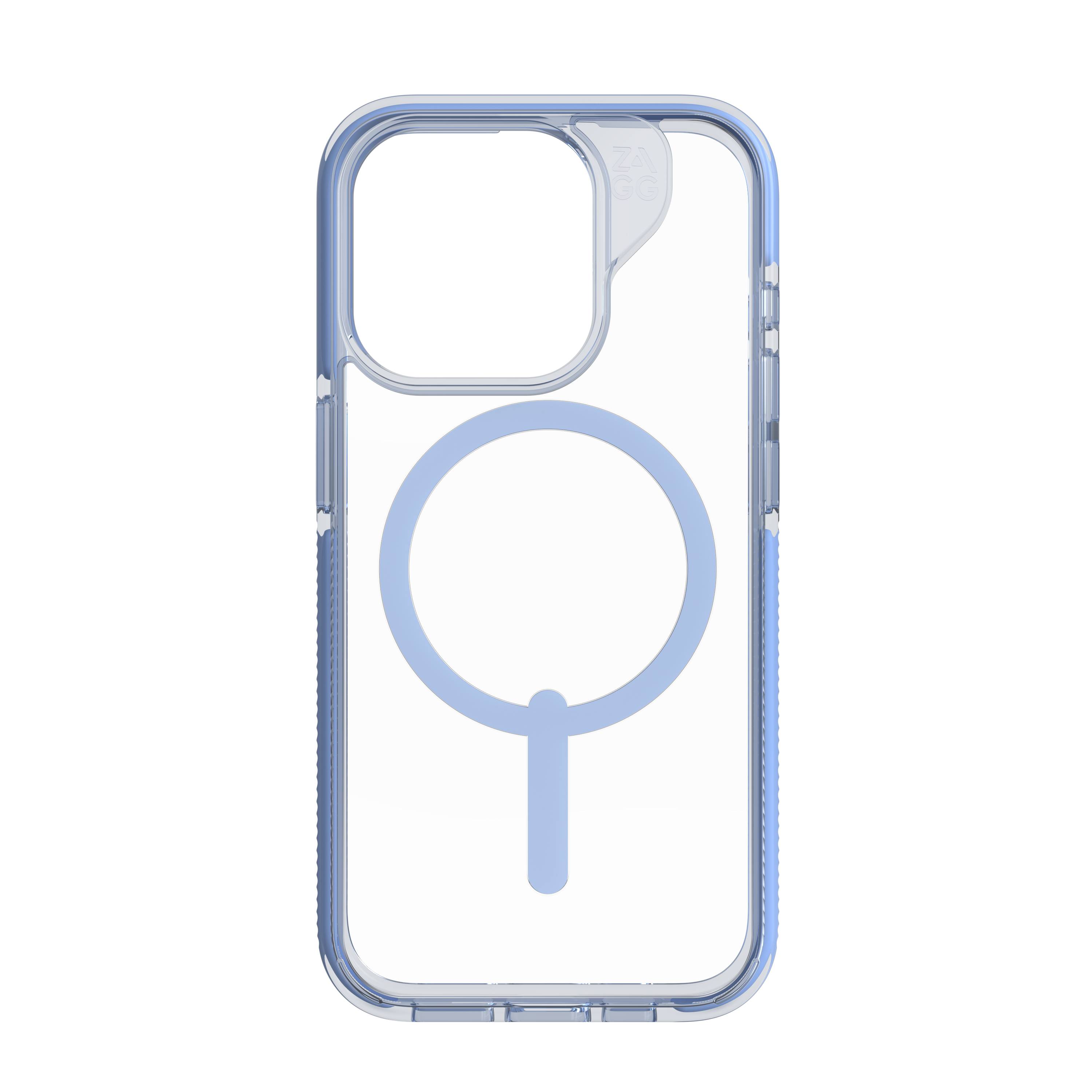 ZAGG Santa Cruz Snap Case (MagSafe) iPhone 15 Pro ClearBlue, Clear Blue, large image number 1