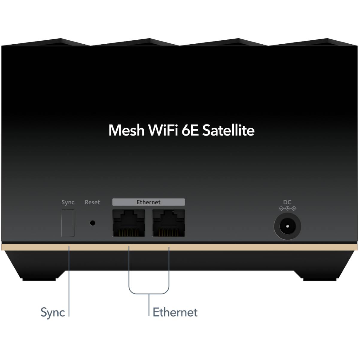 NETGEAR Nighthawk MS90 三頻 WiFi 6E Mesh 衛星分機 image number 1