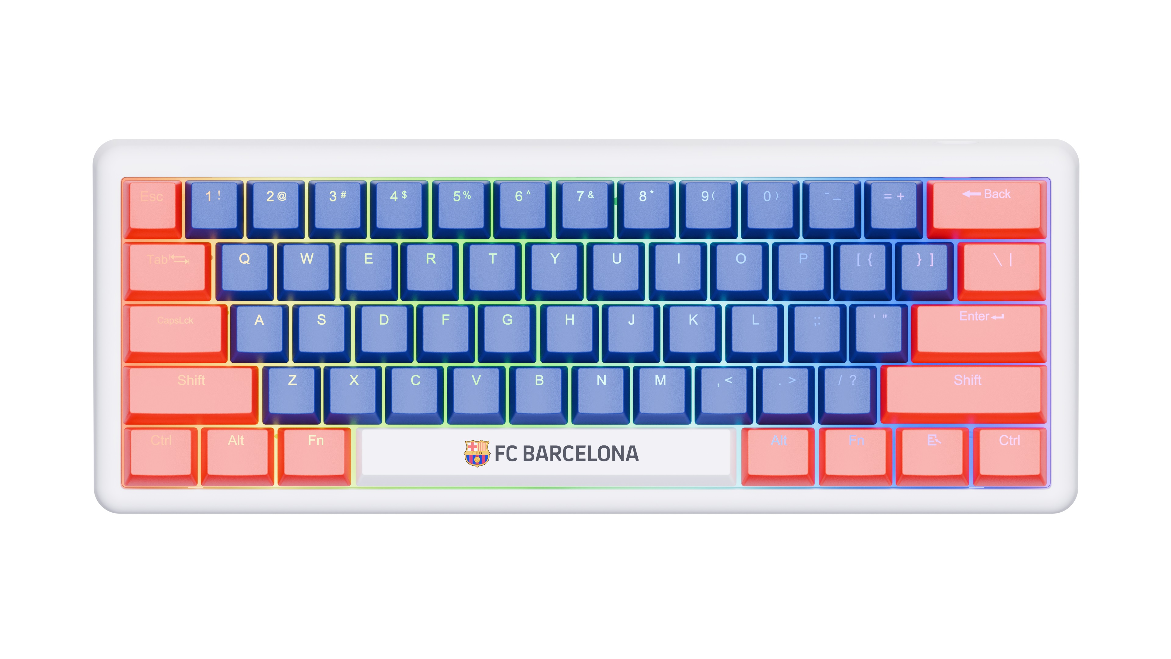 FC BARCELONA KR2 Wireless 3-IN-1Gaming Keyboard