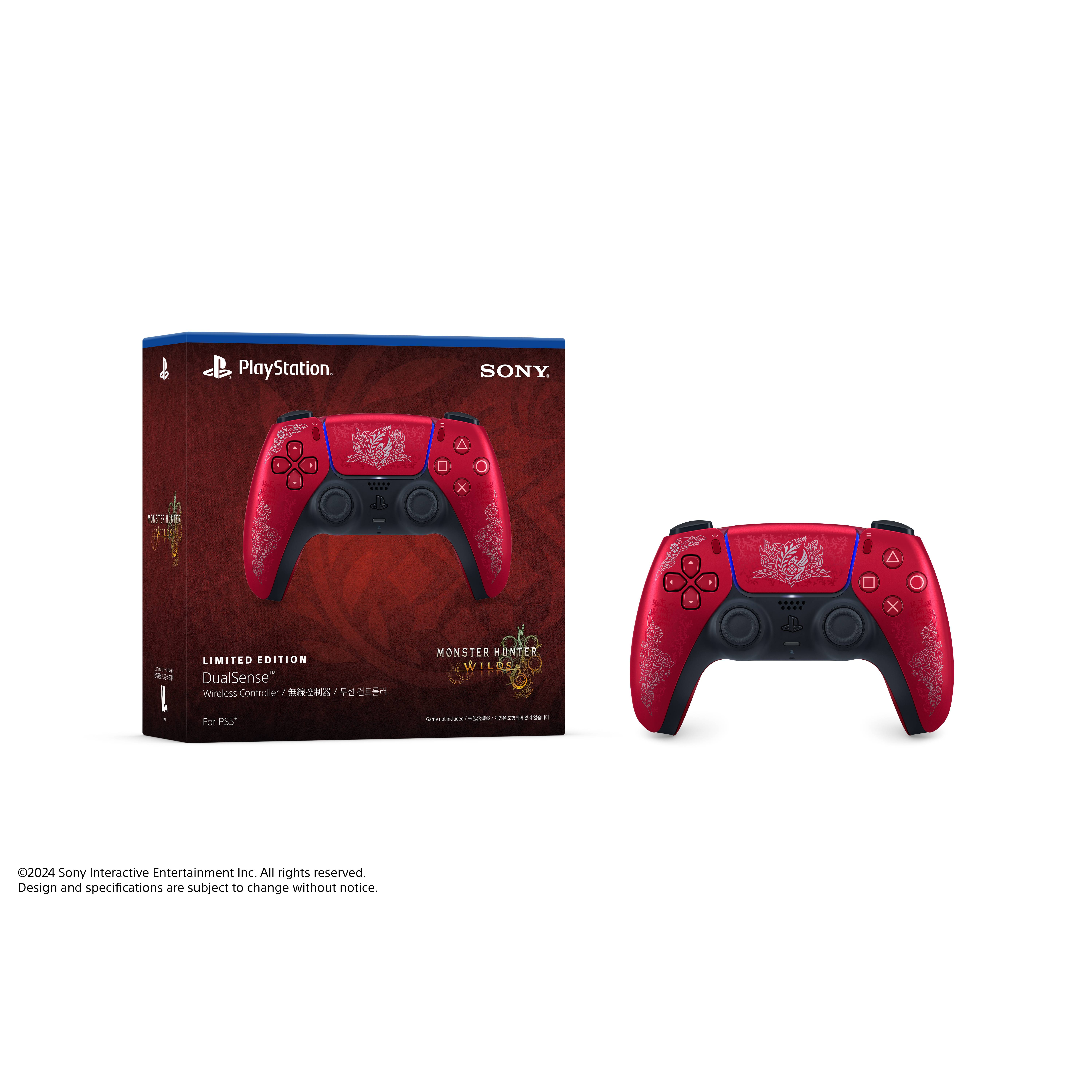 DualSense® wireless controller – Monster Hunter Wilds Limited Edition (CFI-ZCT1GZ5), , large image number 1