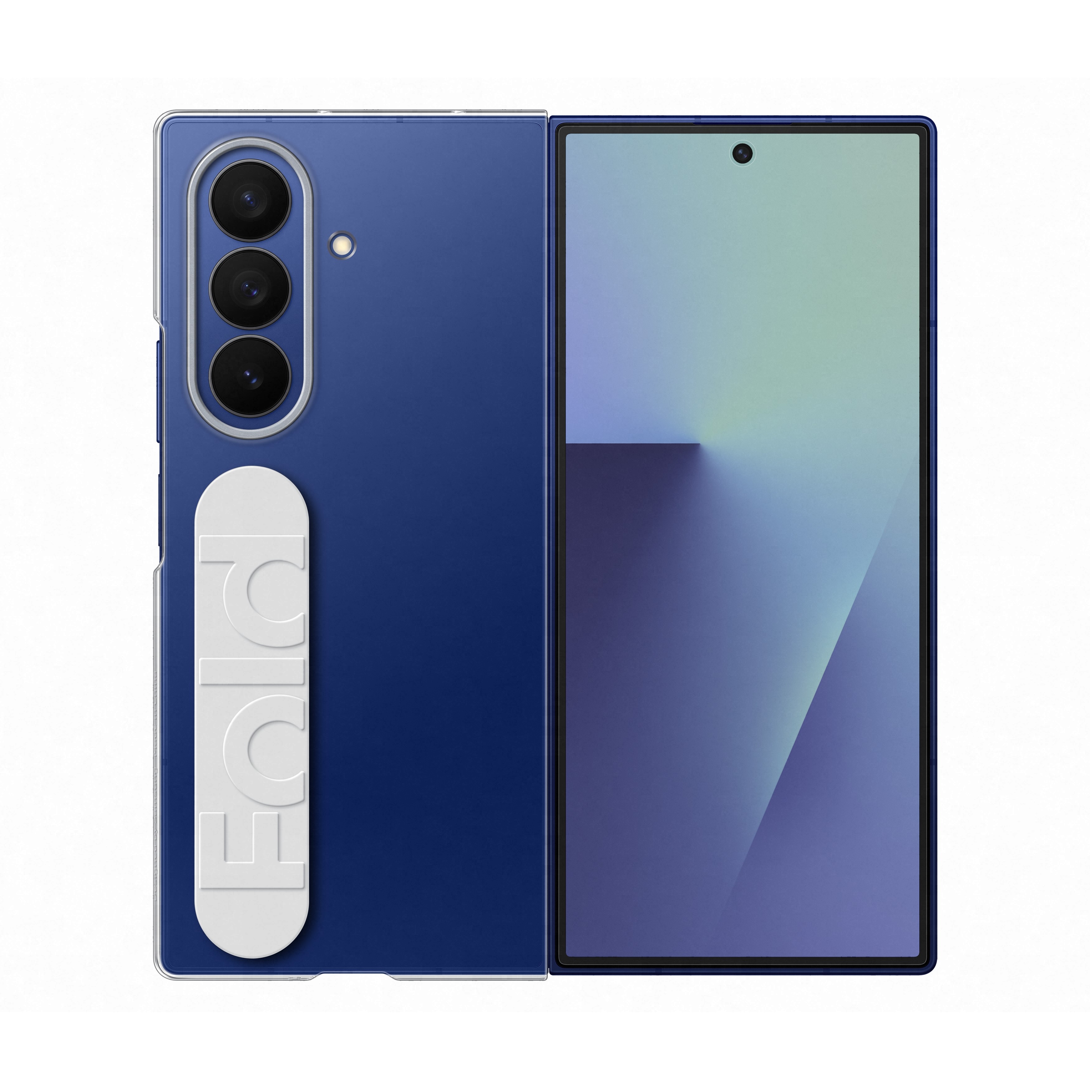 Samsung Galaxy Z Fold7 透明保護殼(附指環帶)