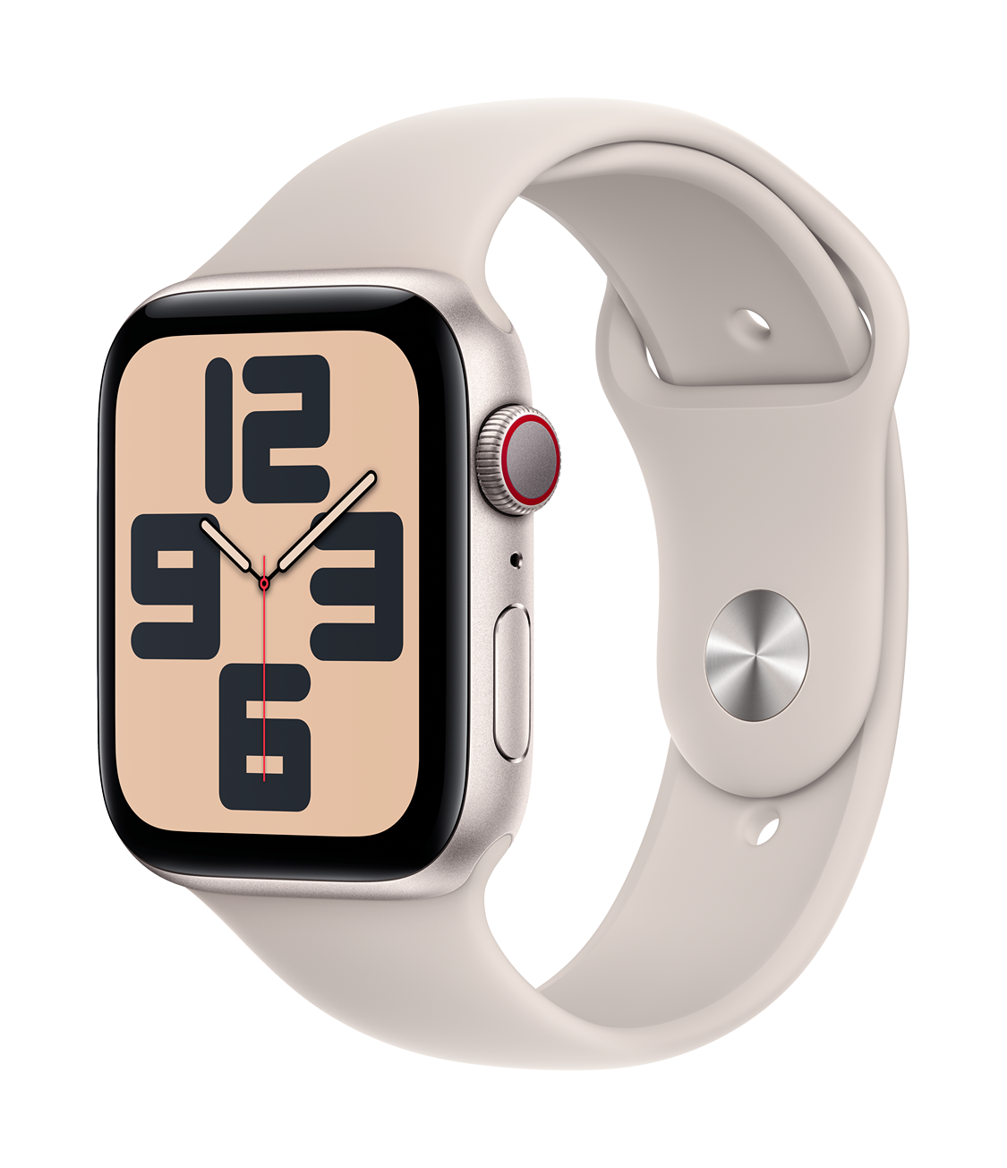 Apple Watch SE (第2代) (GPS + 流動網絡) 44 毫米鋁金屬錶殼及運動錶帶 image number 0