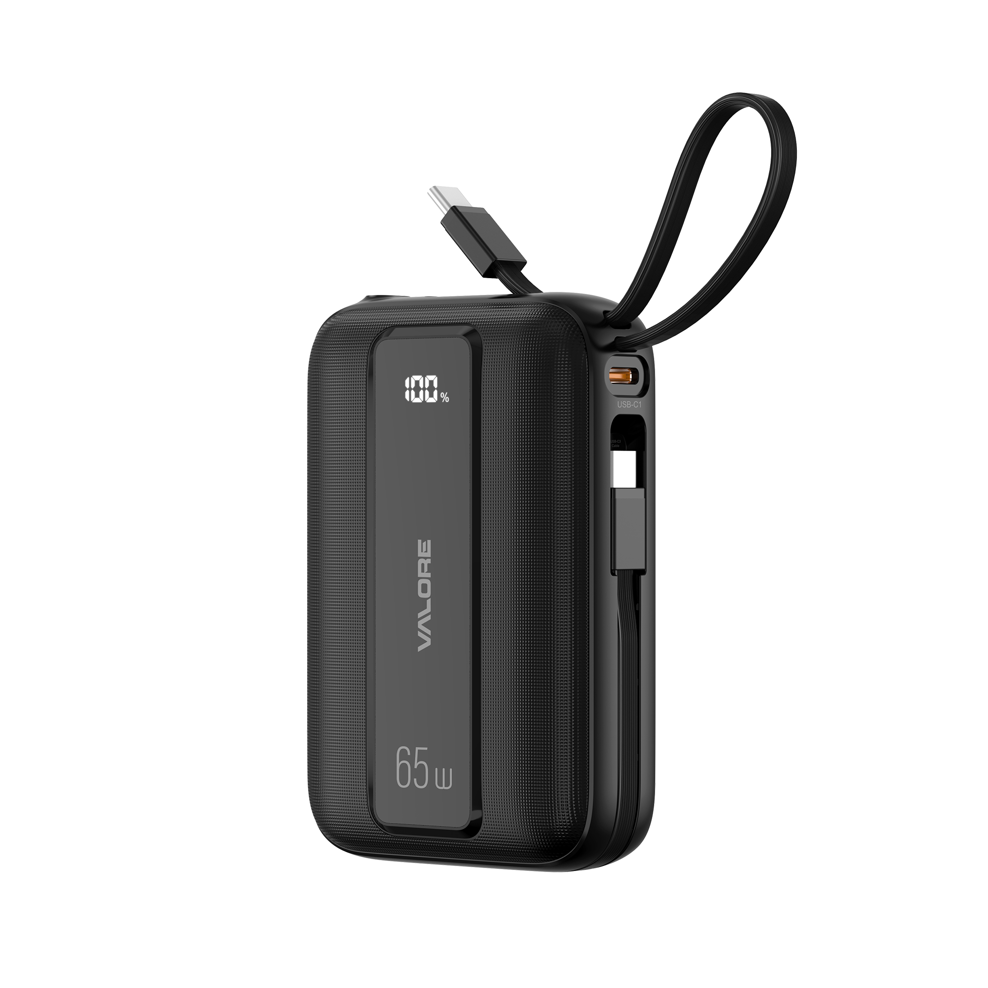 Valore - (PD41) PD65W 20000mAh Power Bank - Black
