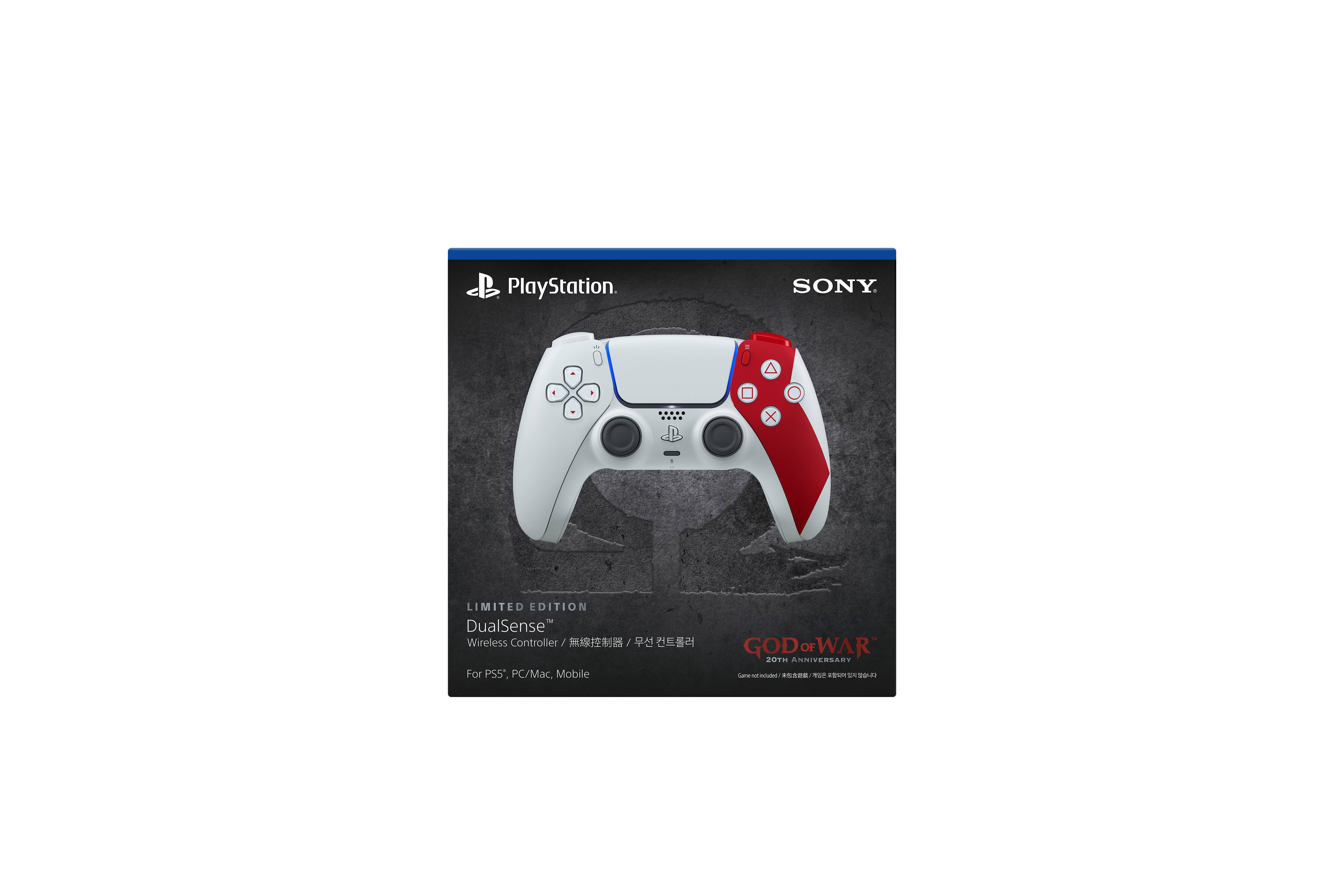 DualSense™無線控制器–《God of War™》20週年限量版