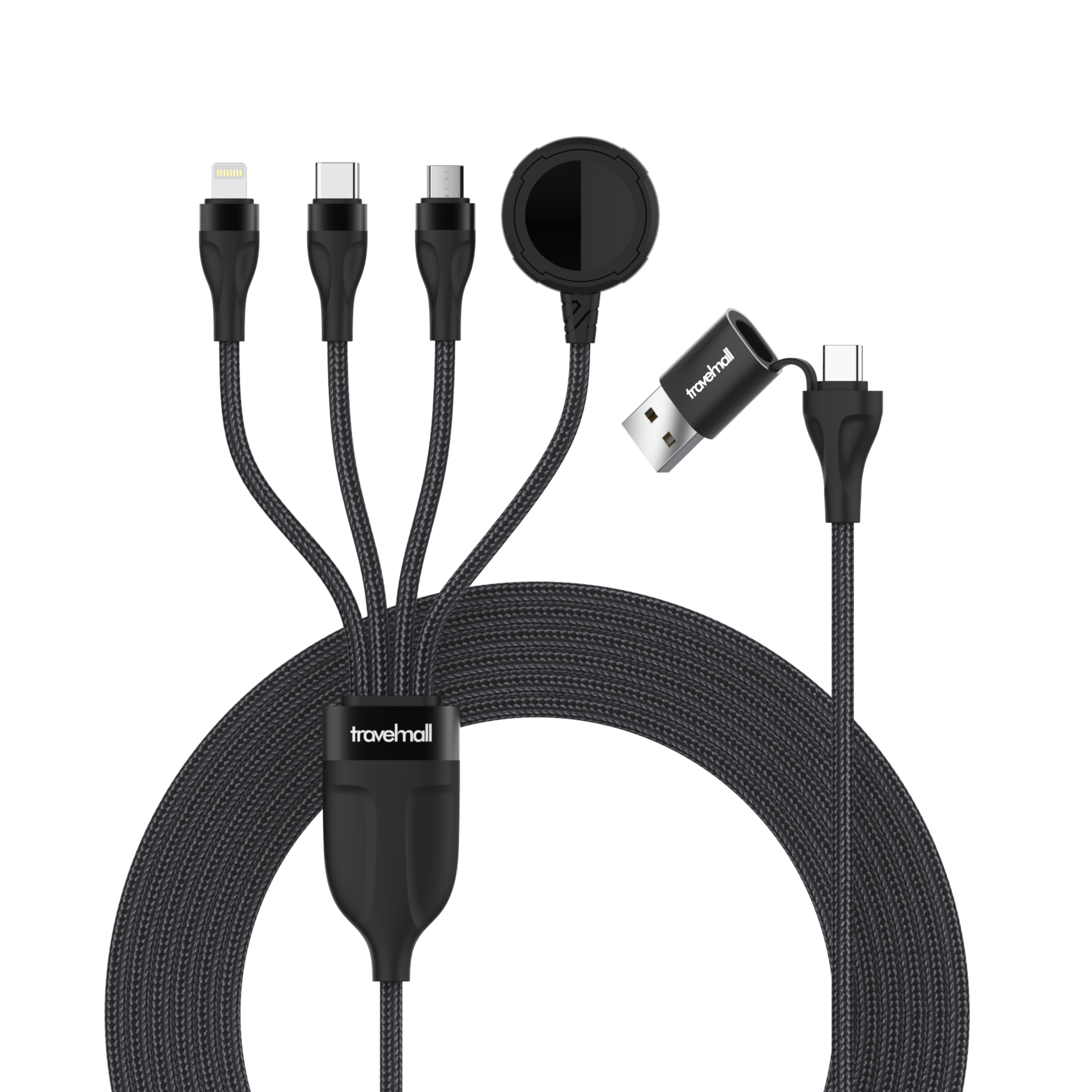 Travelmall 6合1 智能充電線附 Apple 充電器 image number 1