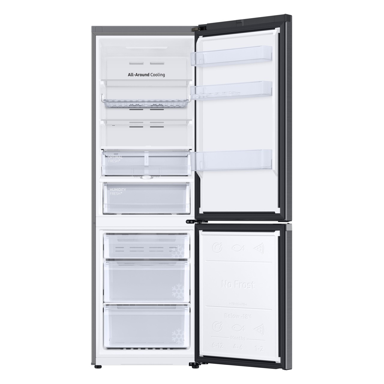 Samsung Bespoke AI 下置式冰箱雪櫃 SmartThing AI 節能 SpaceMax 340L 黑色 image number 1