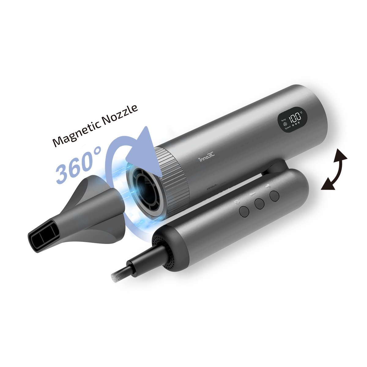 inno3C i-FD8 摺疊負離子高速風筒 image number 1