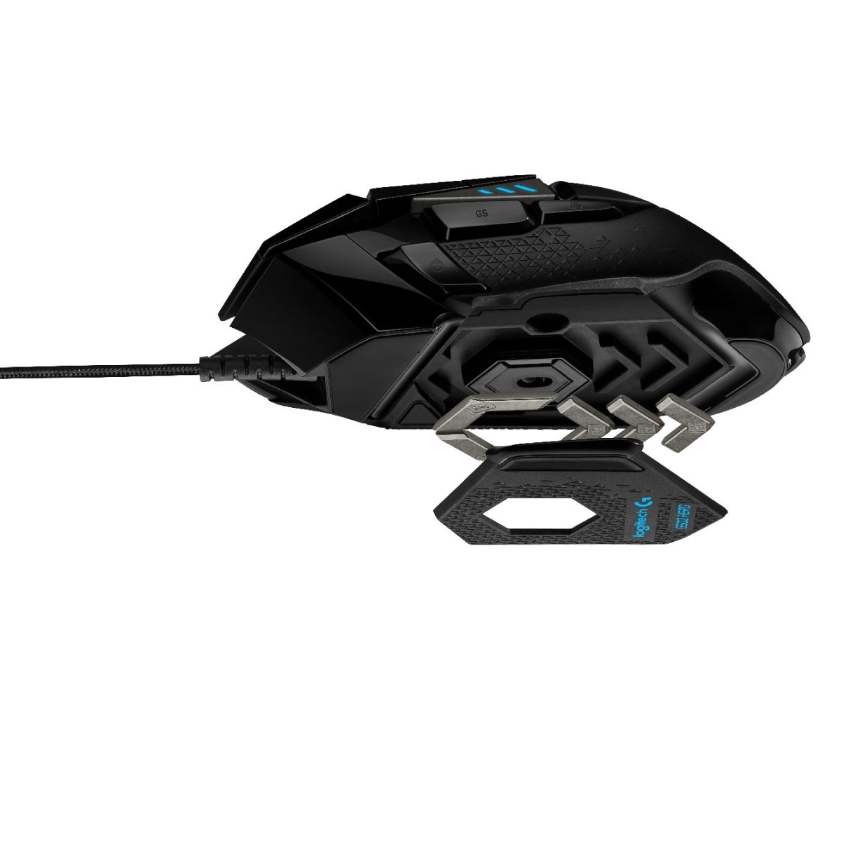 Logitech G502 Hero High Performance Mouse - Black, , large image number 3