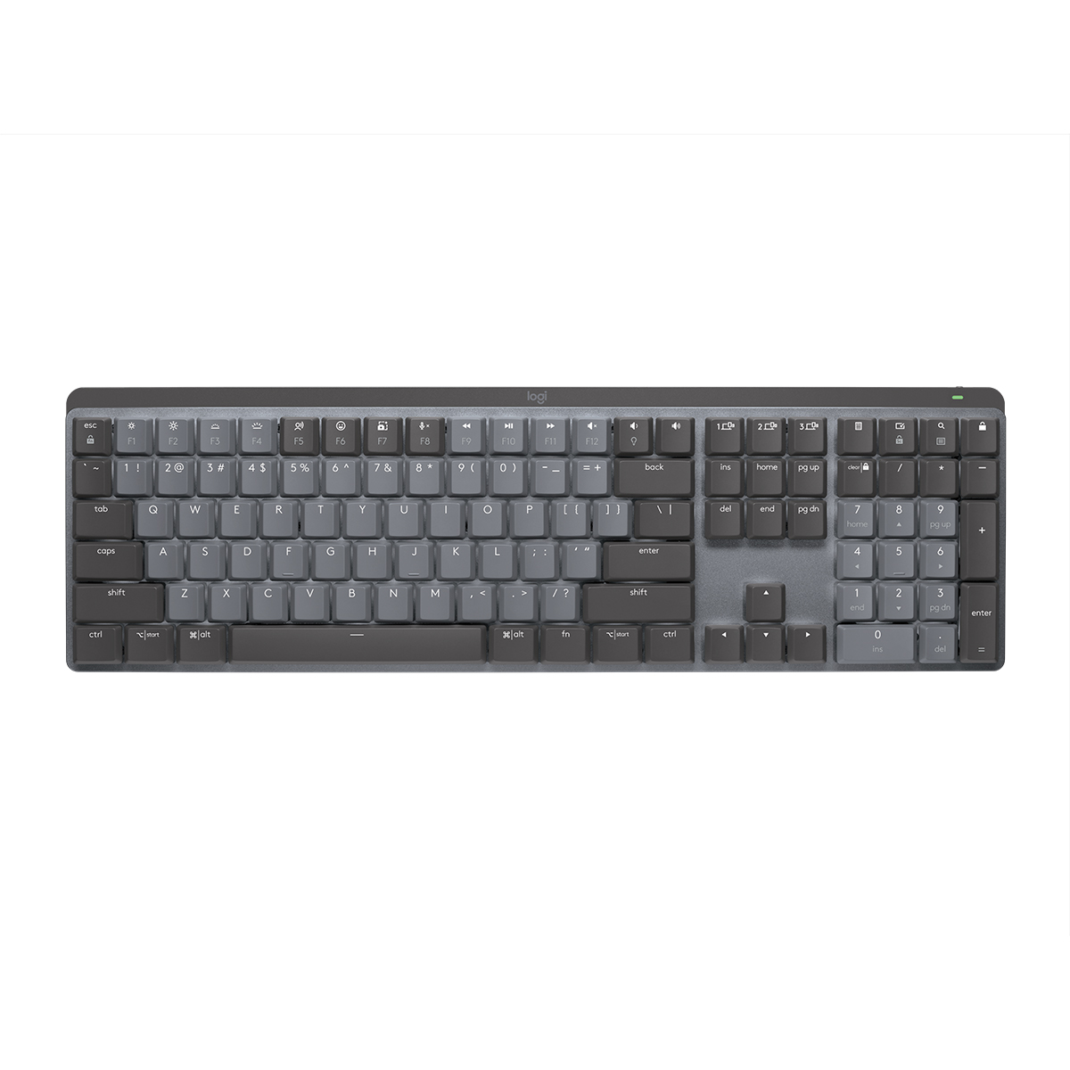 Logitech - MX Mechanical 無線智能機械鍵盤 (紅軸)