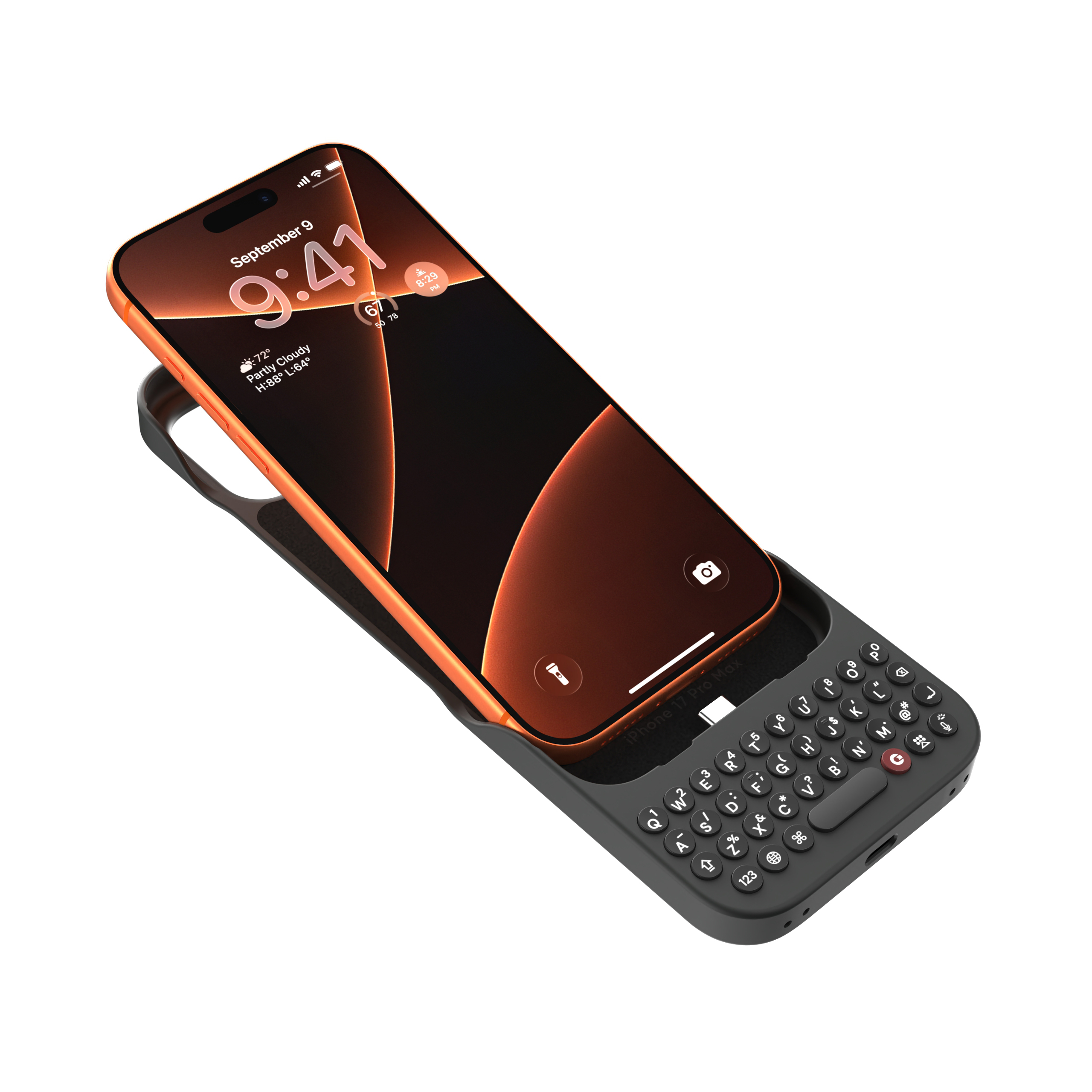 Clicks keyboard for iphone 17 Pro Max, , large image number 3