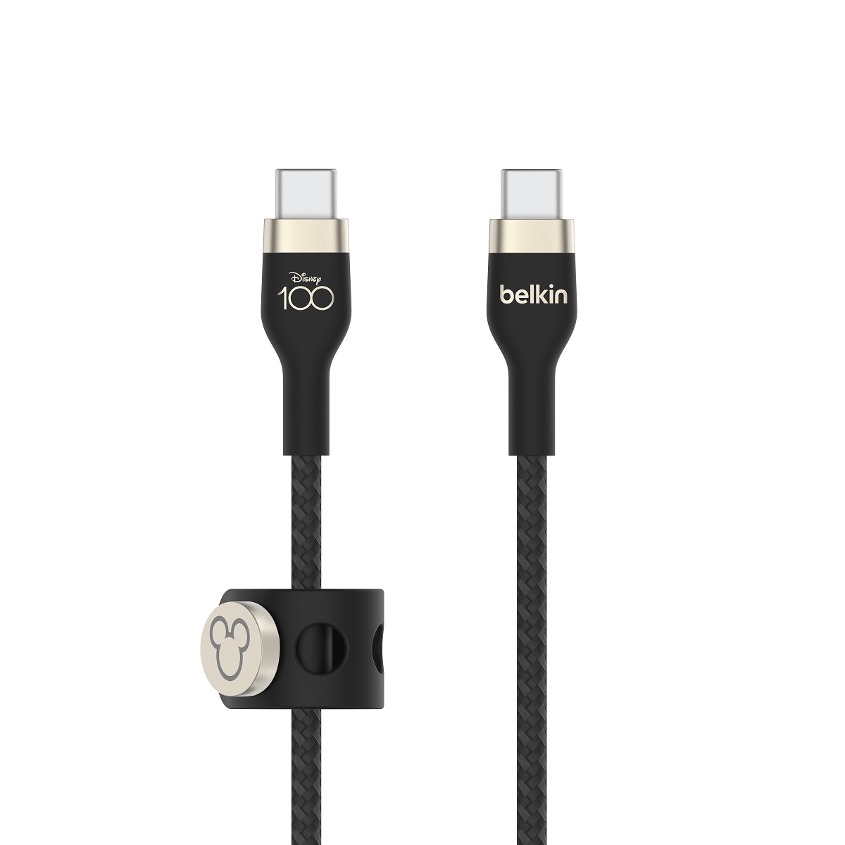 Belkin - BoostCharge Pro Flex USB-C 至 USB-C 編織連接線 (迪士尼系列) (迪士尼一百周年 - 黑色), , large image number 0